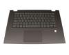 Lenovo IdeaPad C340-15IWL (81N5) Original Tastatur inkl. Topcase US (englisch) grau/grau mit Backlight