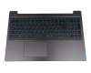 Lenovo IdeaPad L340-15IRH (81LK) Original Tastatur inkl. Topcase PO (portugiesisch) schwarz/blau/schwarz mit Backlight