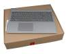 Lenovo IdeaPad L340-15IWL (81LG) Original Tastatur inkl. Topcase DE (deutsch) dunkelgrau/silber