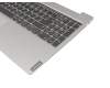 Lenovo IdeaPad S340-15IIL (81VW) Original Tastatur inkl. Topcase DE (deutsch) dunkelgrau/grau mit Backlight