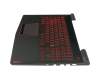 Lenovo Legion Y520-15IKBM (80YY) Original Tastatur inkl. Topcase DE (deutsch) schwarz/schwarz mit Backlight