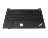 Lenovo ThinkPad E15 Gen 2 (20TD/20TE) Original Tastatur inkl. Topcase CH (schweiz) schwarz/schwarz mit Backlight und Mouse-Stick