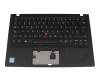 Lenovo ThinkPad X1 Carbon 6th Gen (20KH/20KG) Original Tastatur inkl. Topcase ES (spanisch) schwarz/schwarz mit Backlight und Mouse-Stick