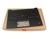 Lenovo ThinkPad X1 Carbon G10 (21CB) Original Tastatur inkl. Topcase DE (deutsch) schwarz/schwarz mit Backlight und Mouse-Stick