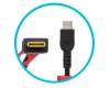 Lenovo ThinkPad X9 15 (21Q6) Original USB-C GaN-Netzteil 65,0 Watt abgerundete Bauform