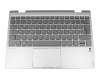 Lenovo Yoga 720-12IKB (81B5) Original Tastatur inkl. Topcase DE (deutsch) dunkelgrau/silber mit Backlight