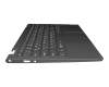 Lenovo Yoga C640-13IML (81UE) Original Tastatur inkl. Topcase UAE (arabisch) grau/grau mit Backlight