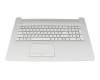 M00403-BG1 Original HP Tastatur inkl. Topcase SF (schweiz-französisch) silber/silber mit Backlight