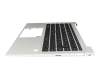 M07090-041 Original HP Tastatur inkl. Topcase DE (deutsch) schwarz/silber mit Backlight und Mouse-Stick