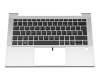 M08699-041 Original HP Tastatur inkl. Topcase DE (deutsch) schwarz/silber mit Backlight