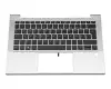 M08699-041 Original HP Tastatur inkl. Topcase DE (deutsch) schwarz/silber mit Backlight