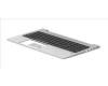 M22005-041 HP TOPCOVER W/KB BL NUM KYPD