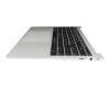 M2504288-1-A Original Acer Tastatur inkl. Topcase DE (deutsch) schwarz/silber