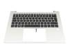 M93405-041 Original HP Tastatur inkl. Topcase DE (deutsch) schwarz/silber mit Backlight