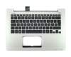 MP-11N56D0-5281W Original Asus Tastatur inkl. Topcase DE (deutsch) schwarz/silber