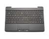 MP-12F36F0-9203W Original Asus Tastatur inkl. Topcase FR (französisch) schwarz/silber