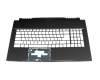 MSI GF75 Thin 8RD/8RC/8RCS (MS-17F1) Original Gehäuse Oberseite schwarz