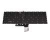 MSI GL75 10SFR/10SDK/10SDR (MS-17E7) Original Tastatur US (englisch) schwarz mit Backlight
