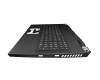 MSI GP76 11UH/11UG/11UE (MS-17K3) Original Tastatur inkl. Topcase DE (deutsch) schwarz/schwarz