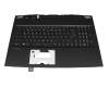 MSI GP76 Leopard 11UH/11UG/11UE (MS-17K3) Original Tastatur inkl. Topcase DE (deutsch) schwarz/schwarz