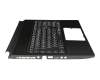 MSI GS75 Stealth 8SD/8SE/8SF/8SG (MS-17G1) Original Tastatur inkl. Topcase DE (deutsch) schwarz/schwarz