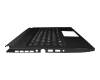 MSI GS76 11UH/11UG/11UE (MS-17M1) Original Tastatur inkl. Topcase DE (deutsch) schwarz/schwarz mit Backlight