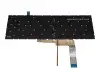 MSI Katana GF66 11UE (MS-1581) Original Tastatur DE (deutsch) schwarz mit Backlight (Backlight rot)