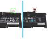 MSI Modern 15 A11M/A11ML/A11MU (MS-1552) Original Akku 53,8Wh