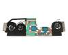 MSI P75 8SD/8SE/8SF (MS-17G1) Original CPU/GPU-Lüfter inkl. Kühler