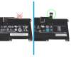 MSI Stealth 15M B12UE/B12UX/B12UEK (MS-15B1) Original Akku 53,8Wh