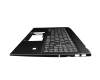 MSI Summit E16 Flip Evo A13MT (MS-1592) Original Tastatur inkl. Topcase DE (deutsch) schwarz/schwarz mit Backlight