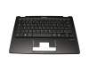 Medion Akoya E2216T Original Tastatur inkl. Topcase DE (deutsch) schwarz/schwarz