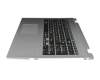 Medion Akoya P6687 (F15KKR) Original Tastatur inkl. Topcase DE (deutsch) schwarz/silber