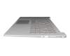 Medion Akoya S6445 (M15WUN) Original Tastatur inkl. Topcase DE (deutsch) silber/silber