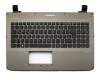 Medion Akoya S6615T (US55INE1) Original Tastatur inkl. Topcase DE (deutsch) schwarz/grau