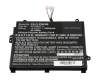 Mifcom SG6 i7 - GTX 1060 SSD (15,6\") (P955EP6) Replacement Akku 53,9Wh