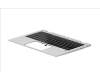N02320-041 HP Top Cover W/Keyboard BL GR
