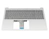 N40796-041 Original HP Tastatur inkl. Topcase DE (deutsch) grau/silber
