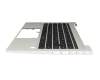 N45428-041 Original HP Tastatur inkl. Topcase DE (deutsch) schwarz/silber mit Backlight