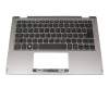 NK.I111S.04C Original Acer Tastatur inkl. Topcase DE (deutsch) schwarz/grau