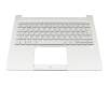 NKI11130ST Original Acer Tastatur inkl. Topcase CH (schweiz) silber/silber mit Backlight