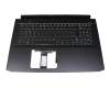 NKI15130MU Original Acer Tastatur inkl. Topcase DE (deutsch) schwarz/schwarz mit Backlight