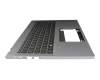 NKI15131P5 Original Acer Tastatur inkl. Topcase DE (deutsch) schwarz/silber mit Backlight