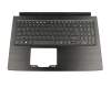 NKI151708B Original Acer Tastatur inkl. Topcase DE (deutsch) schwarz/schwarz