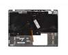 NSK-R3JBC 0G Original Acer Tastatur inkl. Topcase DE (deutsch) schwarz/silber mit Backlight