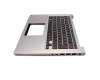 NSK-UQ101 Original Asus Tastatur inkl. Topcase DE (deutsch) schwarz/silber mit Backlight