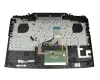 NSK-XH0BG Original HP Tastatur inkl. Topcase DE (deutsch) schwarz/rot/schwarz mit Backlight 150W