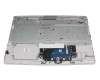 NSK-XN6PV Darfon Tastatur inkl. Topcase DE (deutsch) silber/silber (DVD)