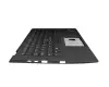 NSK-ZC0BW Original Lenovo Tastatur inkl. Topcase UK (englisch) schwarz/schwarz mit Backlight und Mouse-Stick