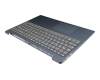 PC5C-GE Lenovo Tastatur inkl. Topcase DE (deutsch) grau/blau